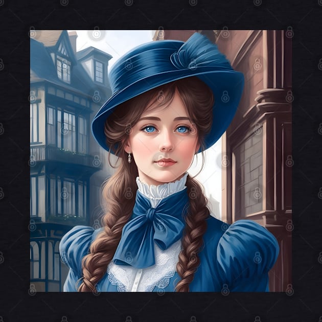 Edwardian Woman by AICreativeArts